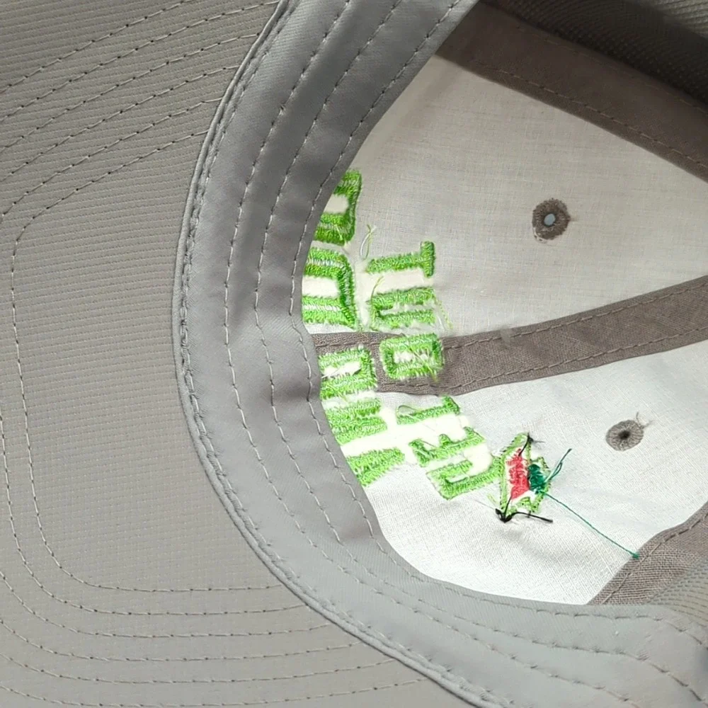 Mountain Dew Get Out And Do Strapback Hat Golf Cap Gray Imperial OSFA